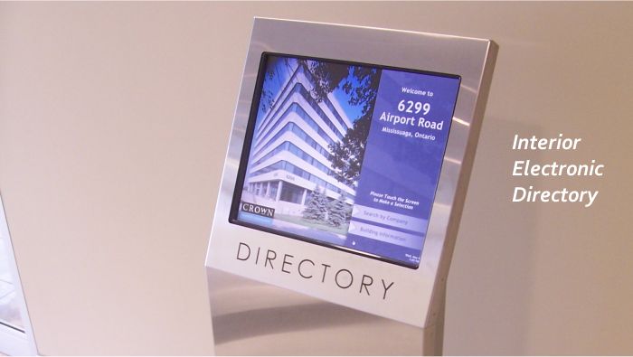 Interior Electronic Directory